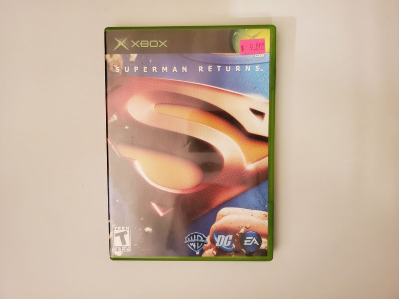Microsoft Xbox Superman Returns video game