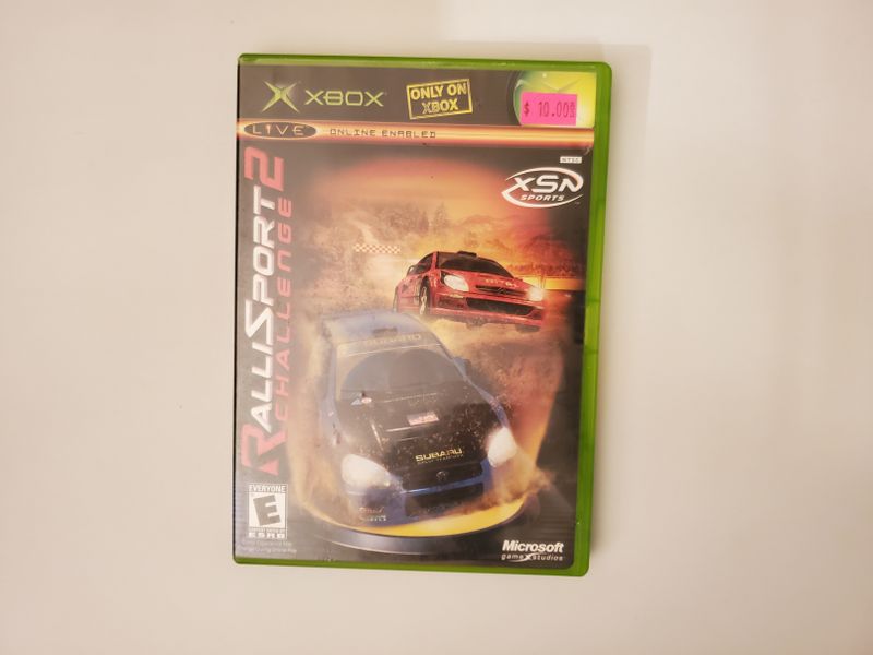Microsoft Xbox Rallisport Challenge 2 video game