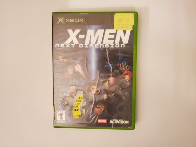 Microsoft Xbox X-Men: Next Dimension video game