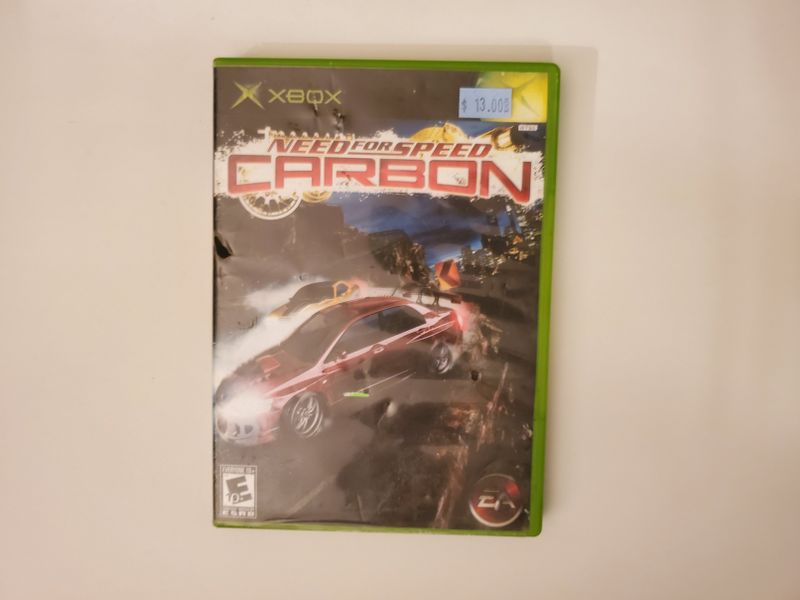 Microsoft Xbox Need for Speed Carbon video game