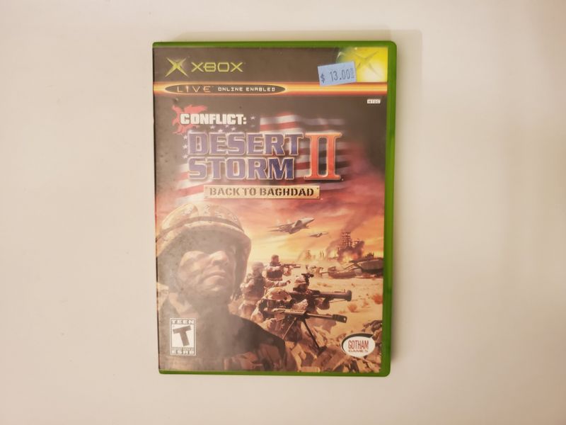 Microsoft Xbox Conflict: Desert Storm II Back to Baghdad video game