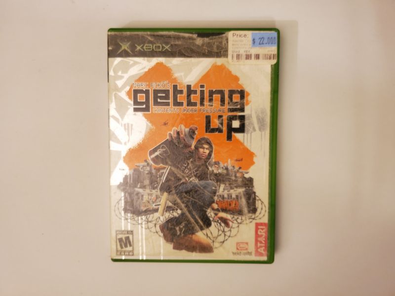 Microsoft Xbox Marc Ecko's Getting Up: Contents Under Pressure video game