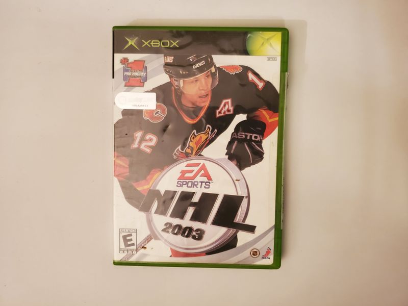 Microsoft Xbox NHL 2003 video game