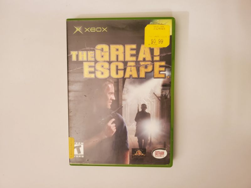 Microsoft Xbox The Great Escape video game