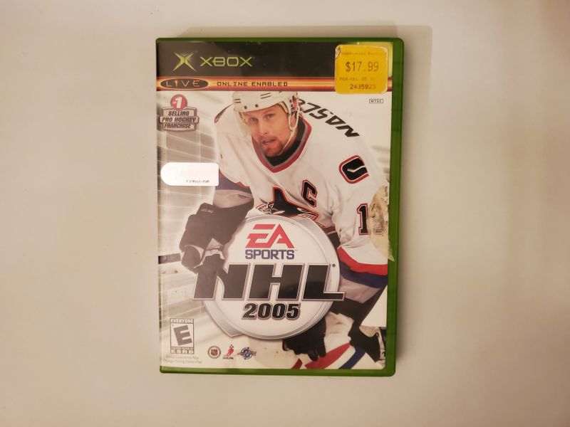 Microsoft Xbox NHL 2005 video game