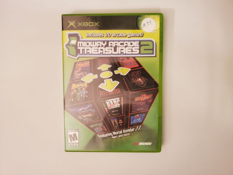 Microsoft Xbox Midway Arcade Treasures 2 video game