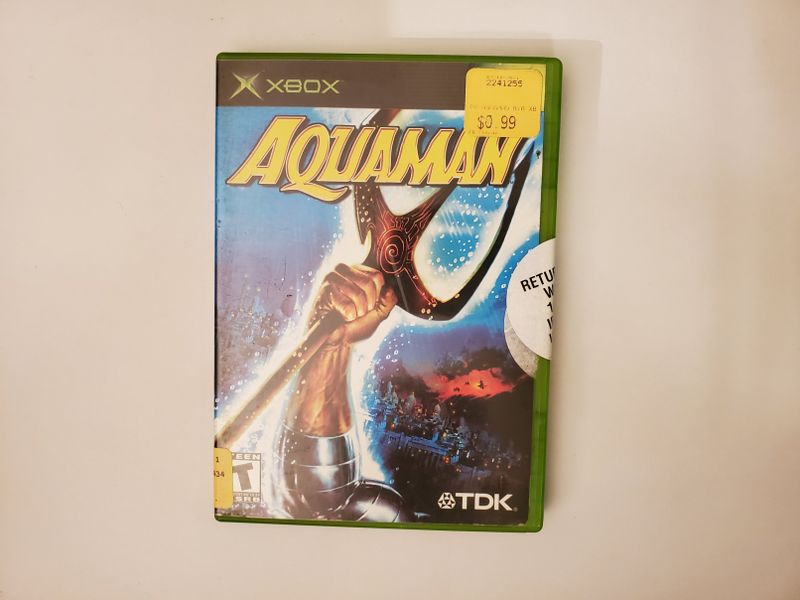 Microsoft Xbox Aquaman video game