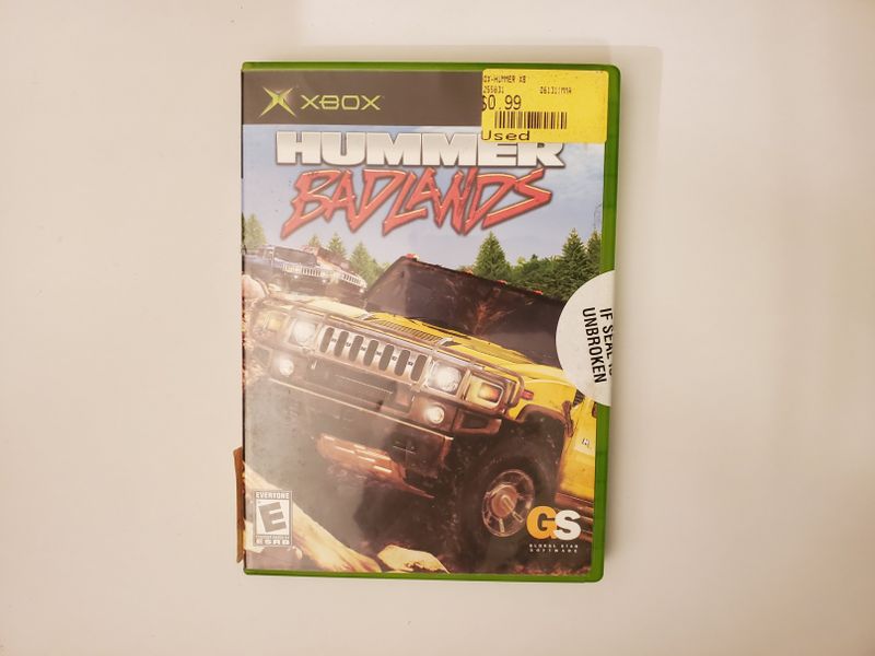 Microsoft Xbox Hummer Badlands video game