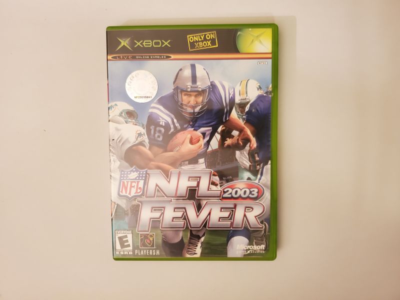 Microsoft Xbox NFL Fever 2003 video game