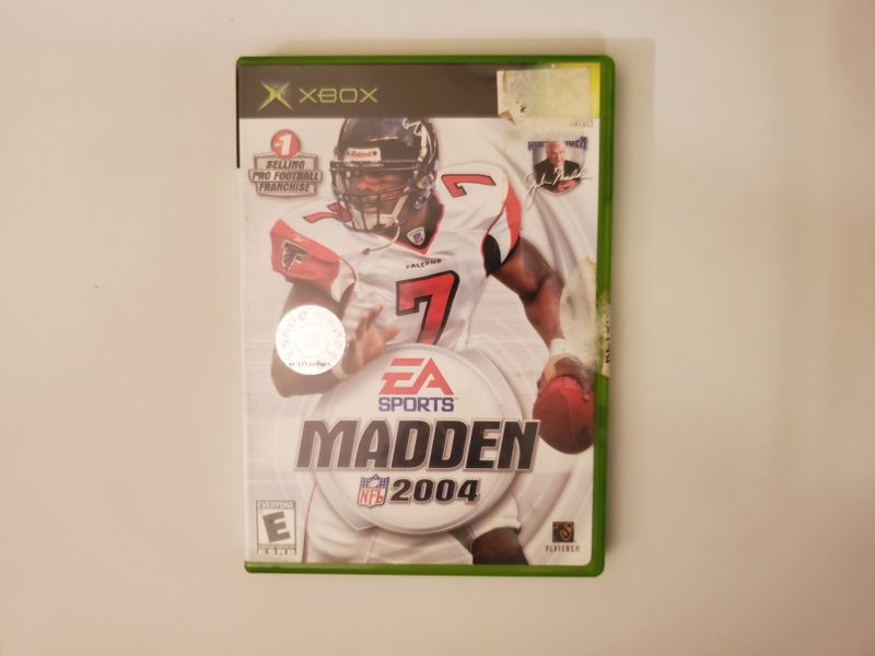 Microsoft Xbox Madden 2004 video game