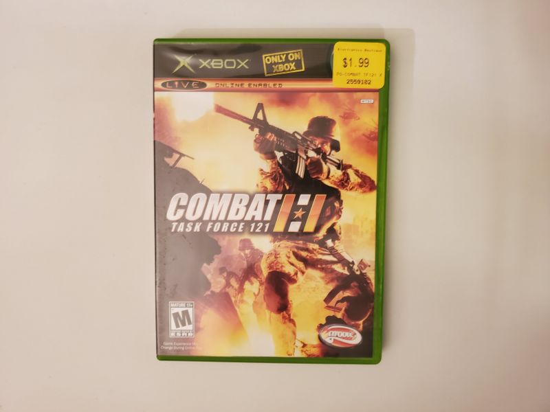 Microsoft Xbox Combat Task Force 121 video game