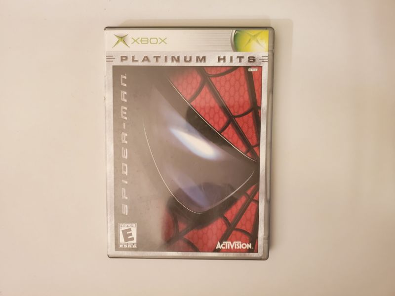 Microsoft Xbox Spider Man Platinum Hits video game