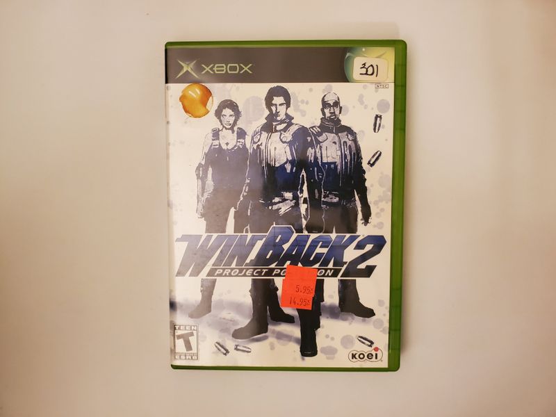 Microsoft Xbox WinBack 2: Project Poseidon video game