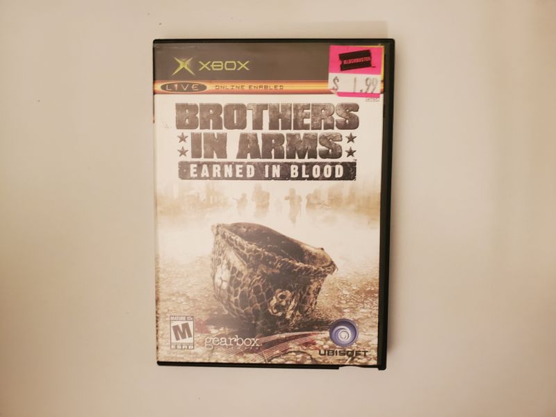Microsoft Xbox Brothers in Arms Earned in Blood video game