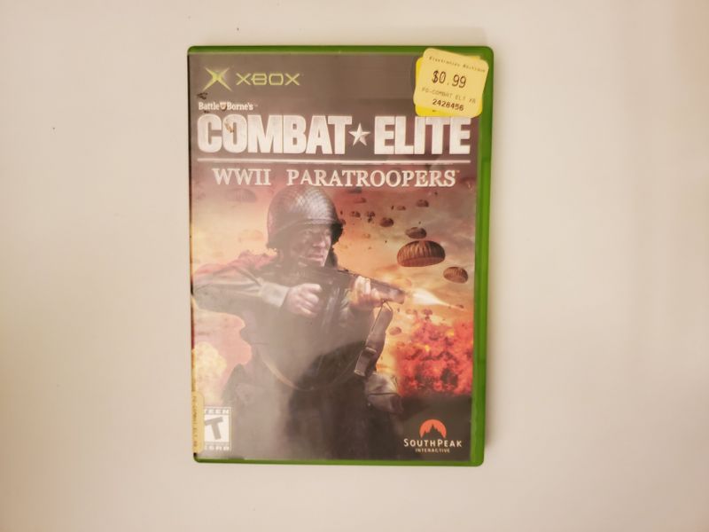 Microsoft Xbox Combat Elite WWII Paratroopers video game