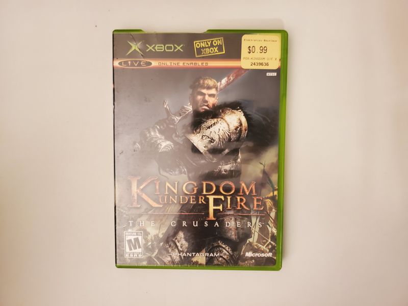 Microsoft Xbox Kingdom Under Fire The Crusaders video game