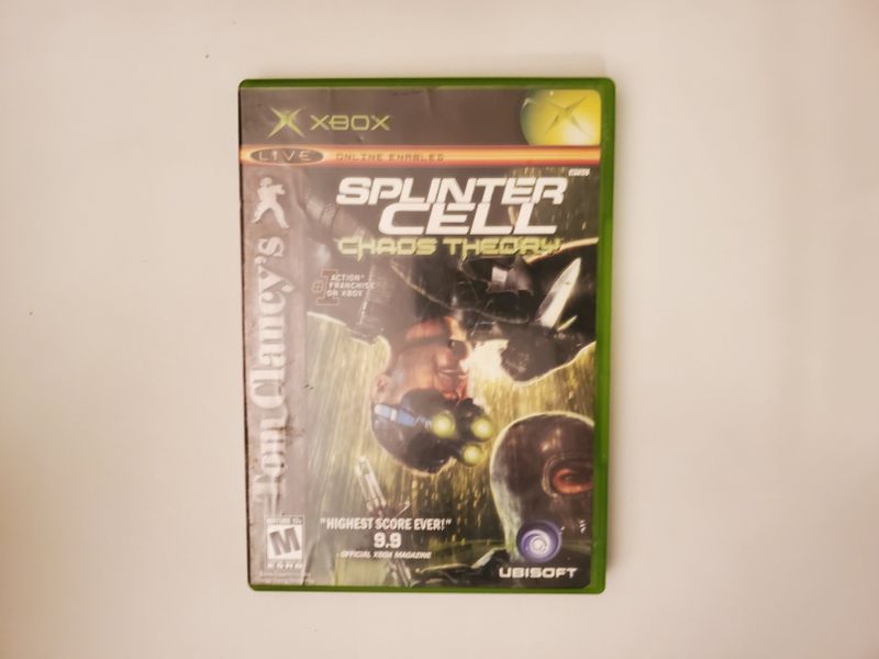Microsoft Xbox Tom Clancy's Splinter Cell: Chaos Theory video game