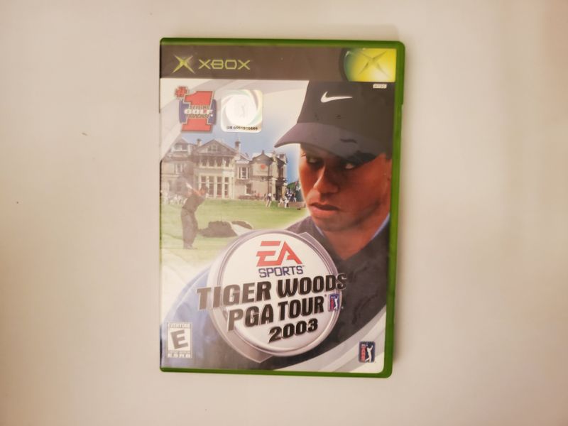 Microsoft Xbox Tiger Woods PGA Tour 2003 video game