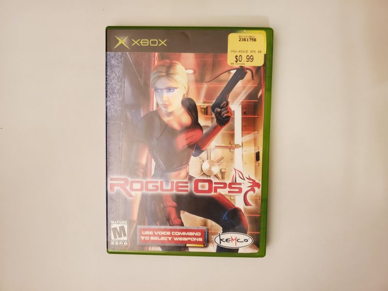 Microsoft Xbox Rogue Ops video game