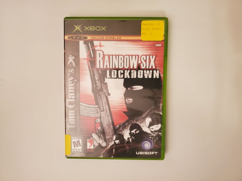 Microsoft Xbox Tom Clancy's Rainbow Six: Lockdown video game
