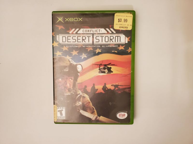 Microsoft Xbox Conflict: Desert Storm video game