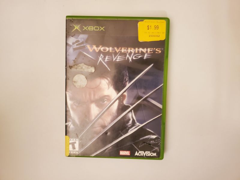 Microsoft Xbox X2: Wolverine's Revenge video game