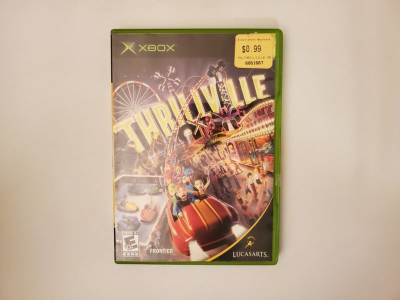 Microsoft Xbox Thrillville video game