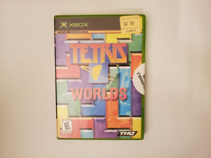 Microsoft Xbox Tetris Worlds video game