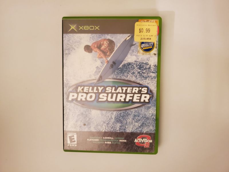 Microsoft Xbox Kelly Slater's Pro Surfer video game