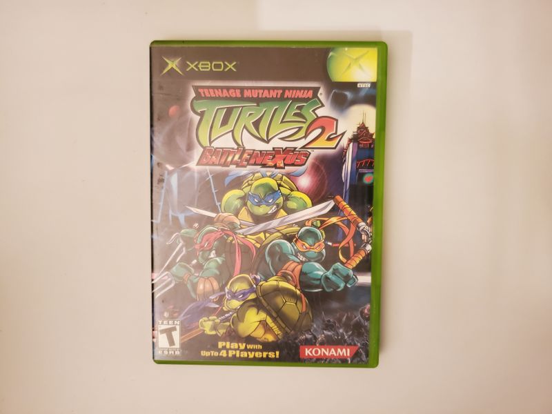 Microsoft Xbox Teenage Mutant Ninja Turtles 2 Battle Nexus video game