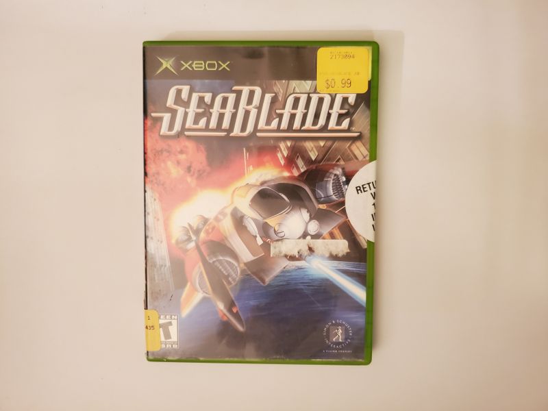 Microsoft Xbox SeaBlade video game