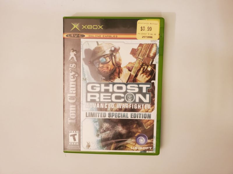 Microsoft Xbox Tom Clancy's Ghost Recon Advanced Warfighter: Limited Special Edition video game