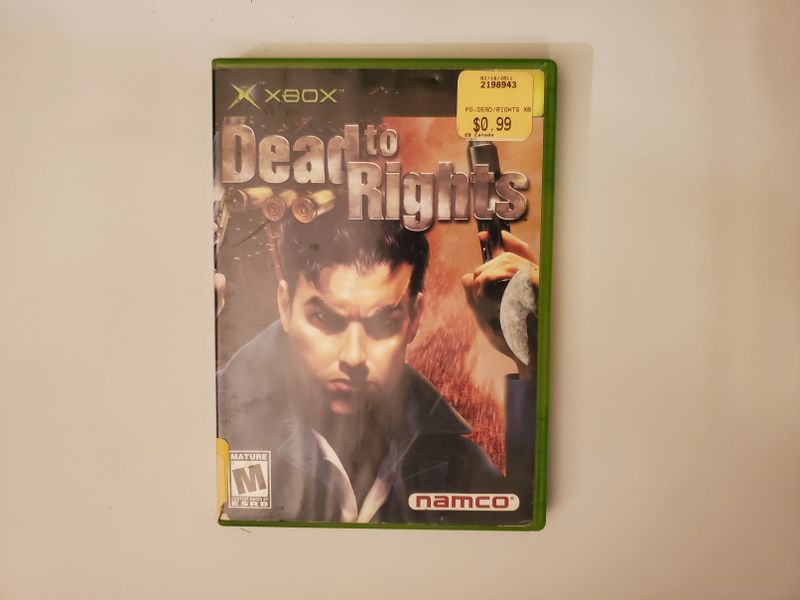 Microsoft Xbox Dead to Rights video game