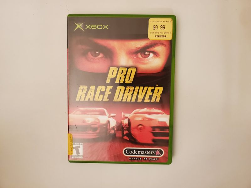 Microsoft Xbox Pro Race Driver video game