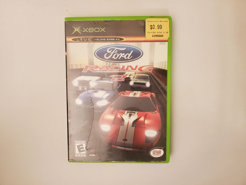 Microsoft Xbox Ford Racing 2 video game