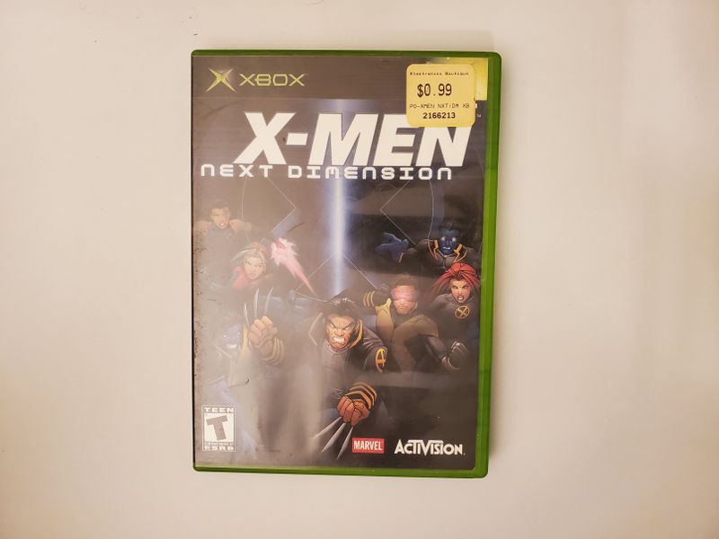 Microsoft Xbox X-Men: Next Dimension video game