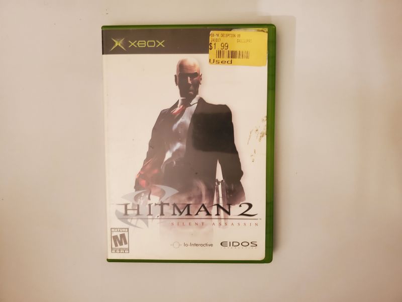 Microsoft Xbox Hitman 2 Silent Assassin video game