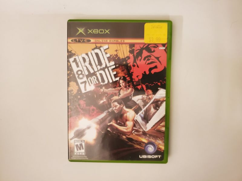 Microsoft Xbox 187 Ride or Die video game