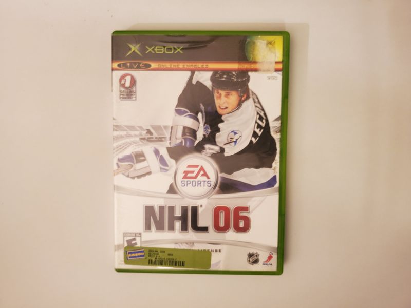 Microsoft Xbox NHL 06 video game