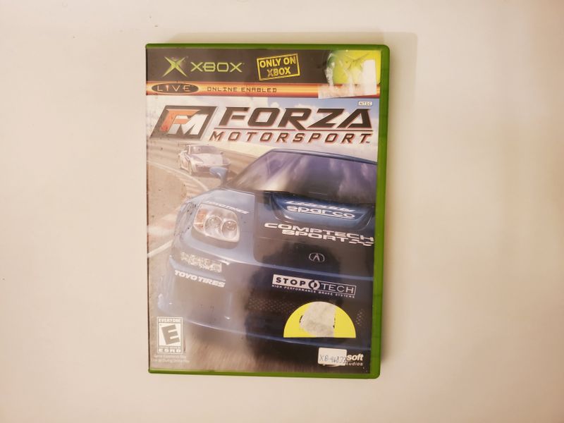 Microsoft Xbox Forza Motorsport video game