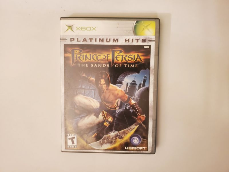 Microsoft Xbox Prince of Persia The Sands of Time Platinum Hits video game