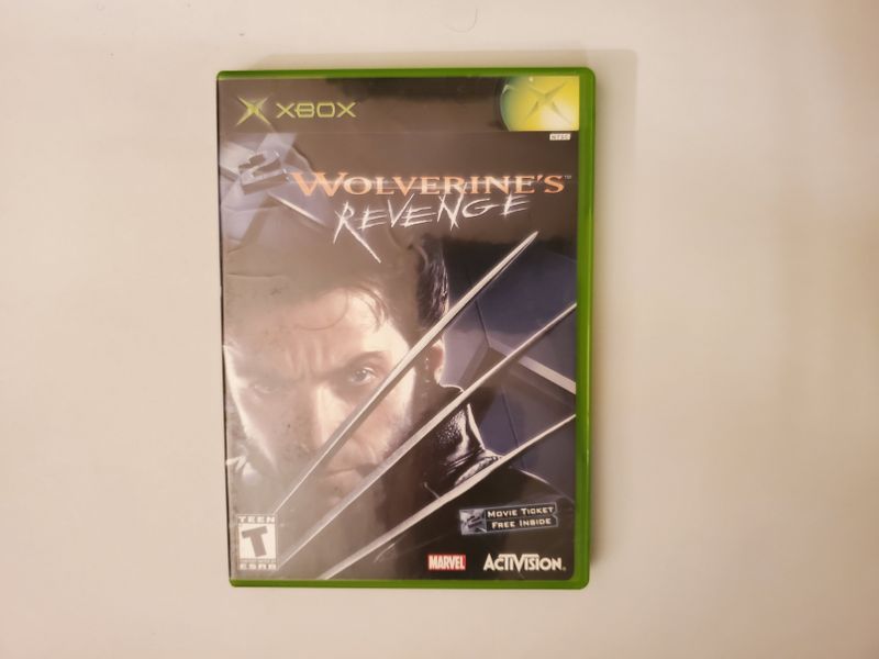 Microsoft Xbox Wolverine's Revenge video game