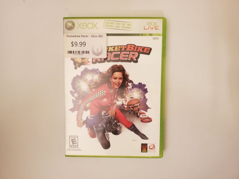 Microsoft Xbox 360 PocketBike Racer video game
