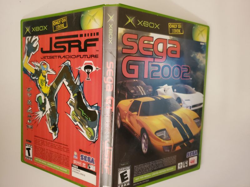 Microsoft Xbox Sega GT 2002 / JSRF: Jet Set Radio Future video game