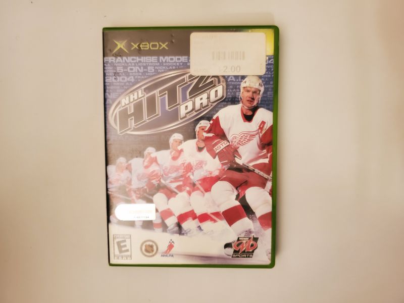 Microsoft Xbox NHL Hitz Pro video game