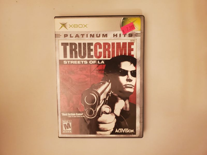 Microsoft Xbox True Crime Streets of LA Platinum Hits video game