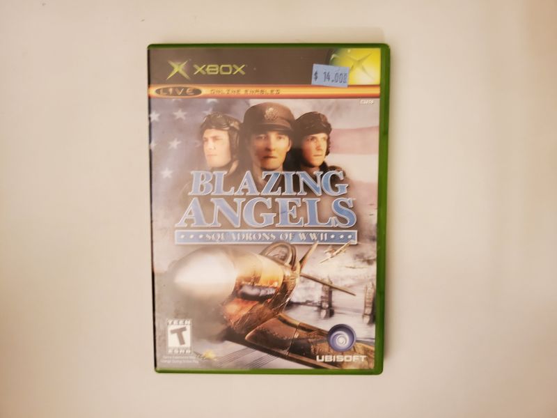 Microsoft Xbox Blazing Angels Squadrons of WWII video game