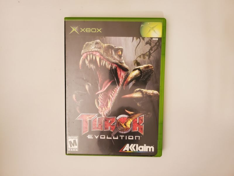 Microsoft Xbox Turok Evolution video game
