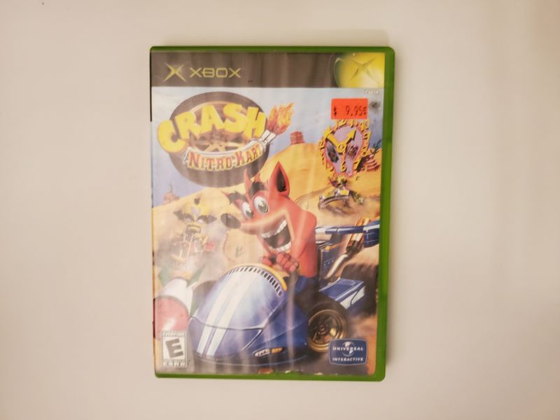 Microsoft Xbox Crash Nitro Kart video game