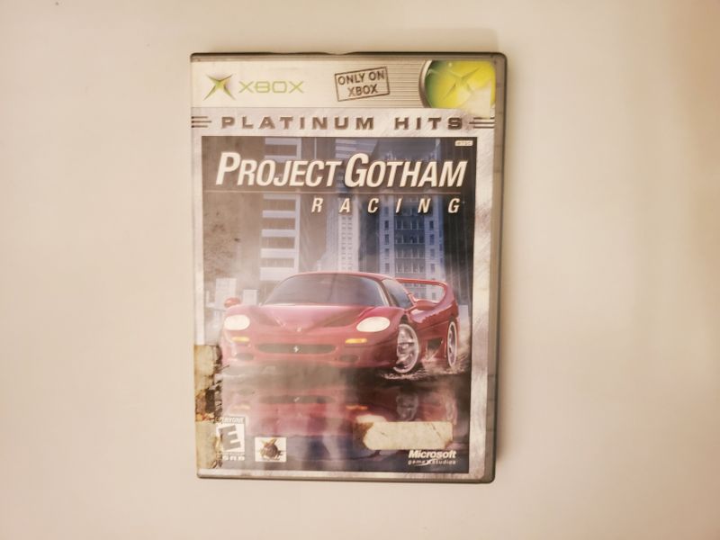 Microsoft Xbox Project Gotham Racing Platinum Hits video game